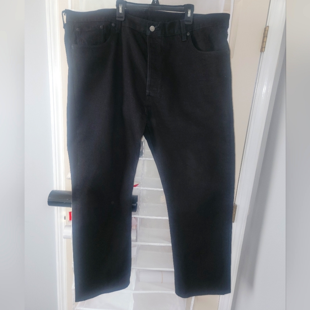 Levi's 501 Original Fit Men's Jeans - Black 42 x 30